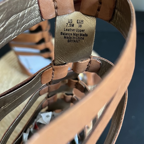 Sam Edelman Leather knee High Gladiators Sandals Size 7.5 - Picture 12 of 16